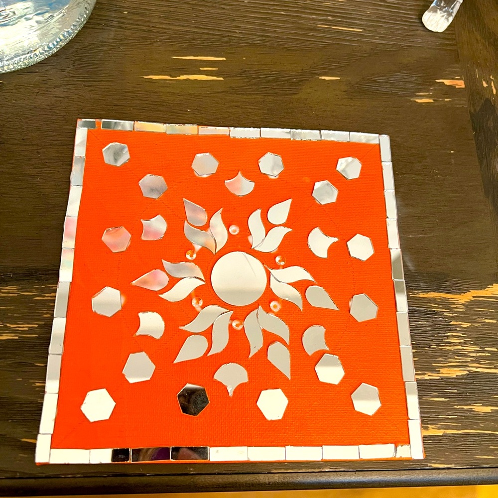 Mosaic wall art